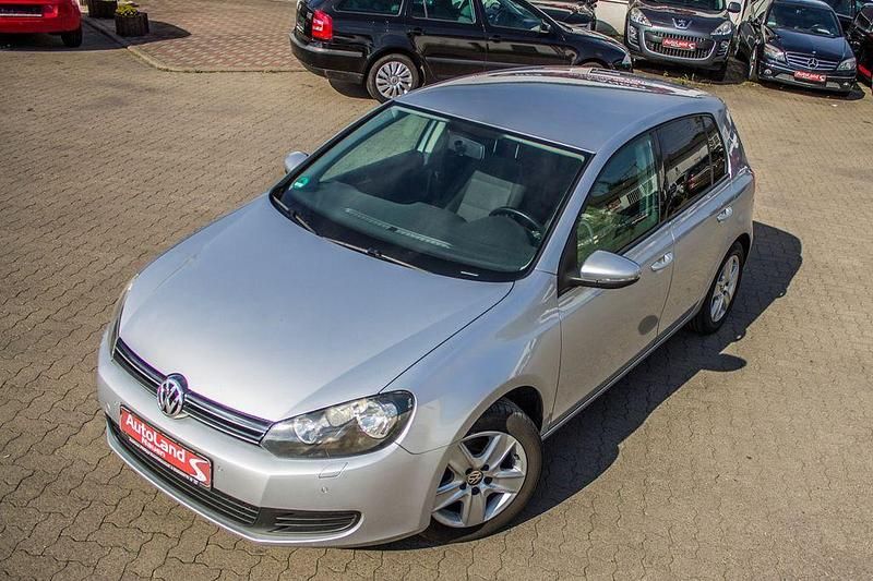 Silber Gebraucht 2009 VW Golf VI Comfortline Limousine | 3.899 € (Fairer Preis) - Bild 1/4