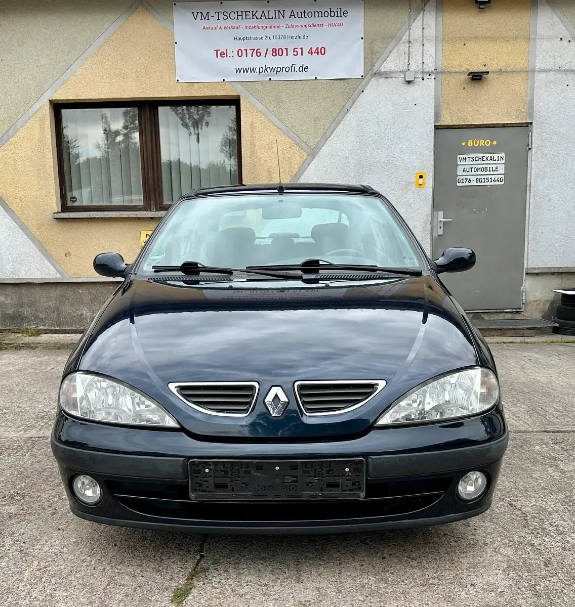 Gebraucht Renault Mégane 108 PS (79 kW) 2000 Blau Limousine