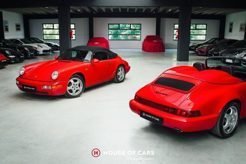 Second-hand Porsche 964 250 CP (183 kW) 1993 Roșu Cabrio