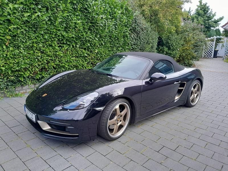Schwarz Gebraucht 2022 Porsche Boxster GTS Cabrio | 89.718 € (Guter Preis) - Bild 1/4