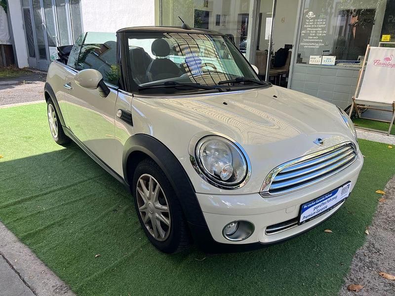 Weiß Gebraucht 2009 Mini Cooper Cabriolet Cabrio | 5.999 € (Fairer Preis) - Bild 1/4