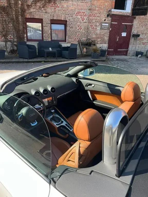 Gebraucht Audi TT Roadster Sport 272 PS (200 kW) 2008 Weiß Cabrio