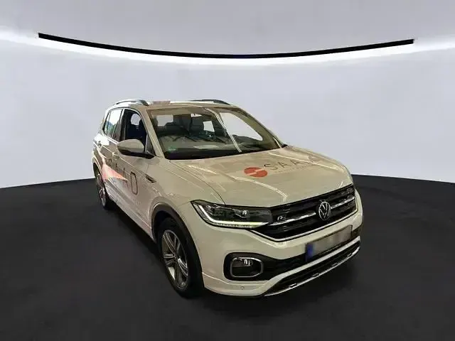 Gebraucht VW T-Cross IQ Drive 150 PS (110 kW) 2022 Weiß SUV
