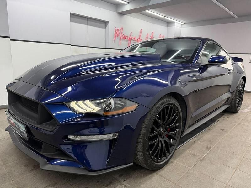 Gebraucht Ford Mustang GT 450 PS (330 kW) 2018 Blau Coupé