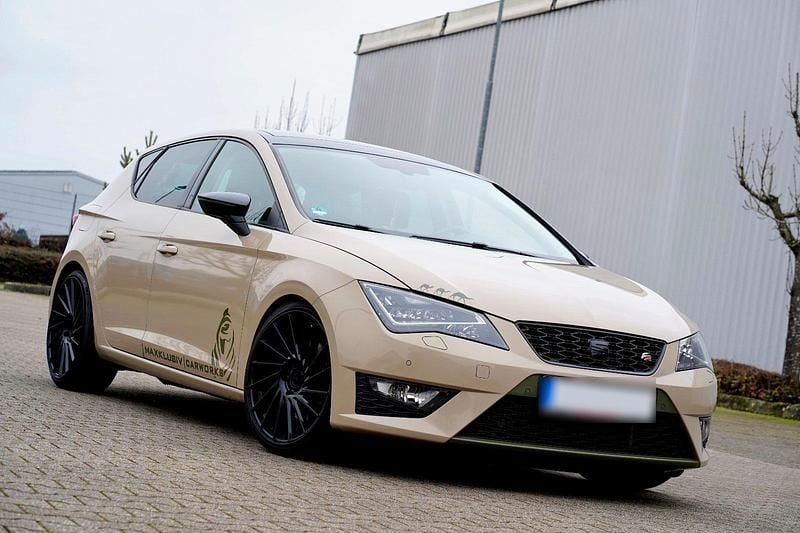 Brugt Seat Leon FR 184 HK (135 kW) 2016 Beige Hatchback