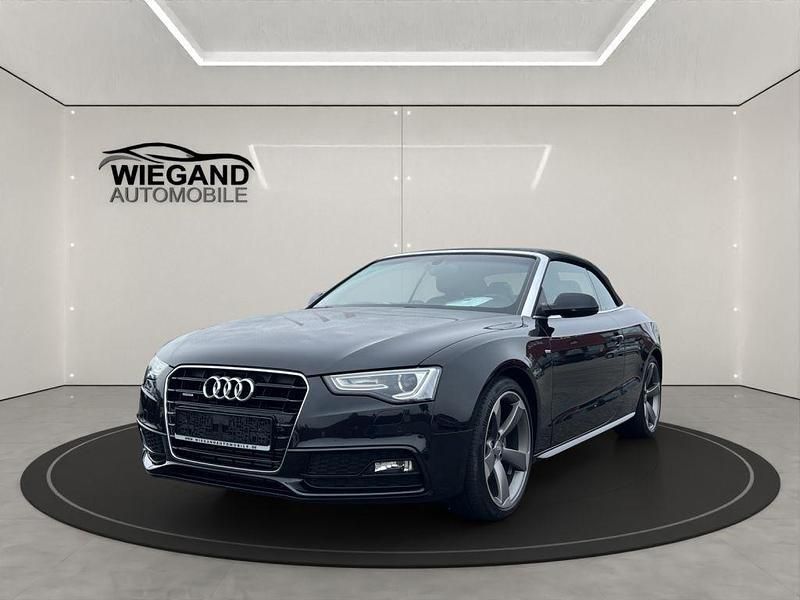Schwarz Gebraucht 2014 Audi A5 Cabriolet S-Line Cabrio | 22.990 € (Etwas zu teuer) - Bild 1/4