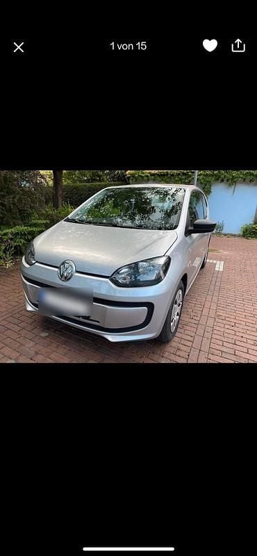 Silber Gebraucht 2012 VW up! take up! Kleinwagen | 3.350 € (Superpreis) - Bild 1/4