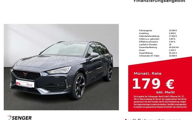 Grau Gebraucht 2021 Cupra Leon Kombi | 23.680 € (Fairer Preis) - Bild 1/4