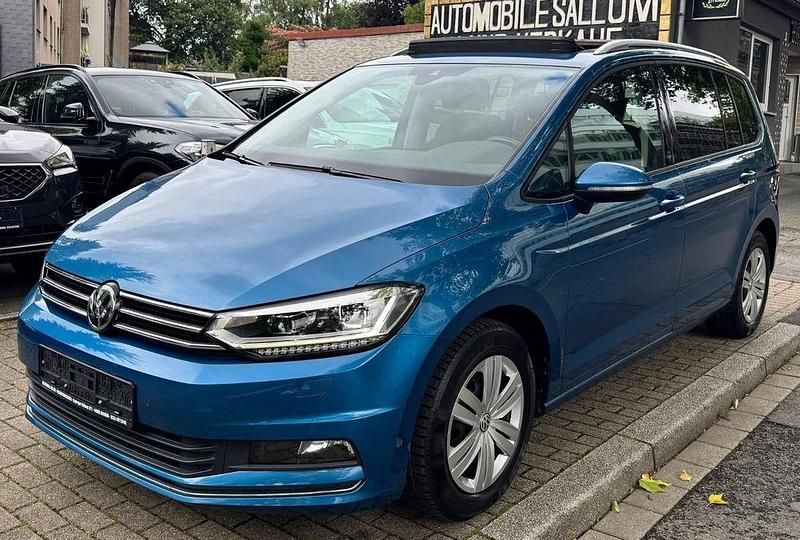 Gebraucht VW Touran Sound 150 PS (110 kW) 2017 Blau Van / Kleinbus