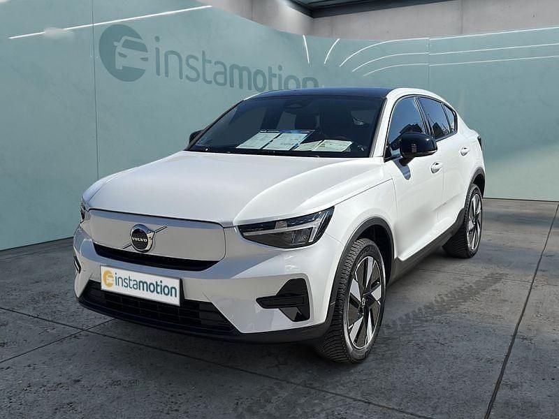Weiß Gebraucht 2024 Volvo EC40 SUV | 41.849 € (Fairer Preis) - Bild 1/4