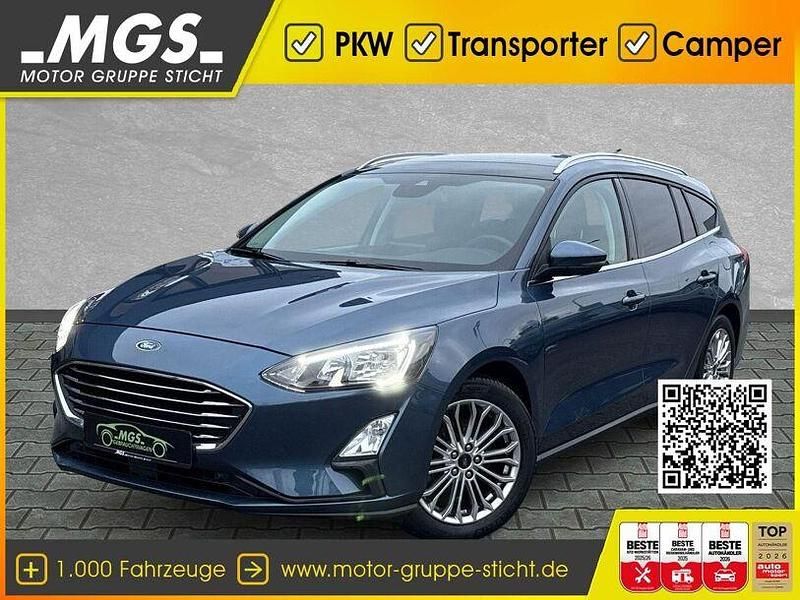 Gebraucht Ford Focus Titanium 182 PS (133 kW) 2020 Chromablau met Kombi