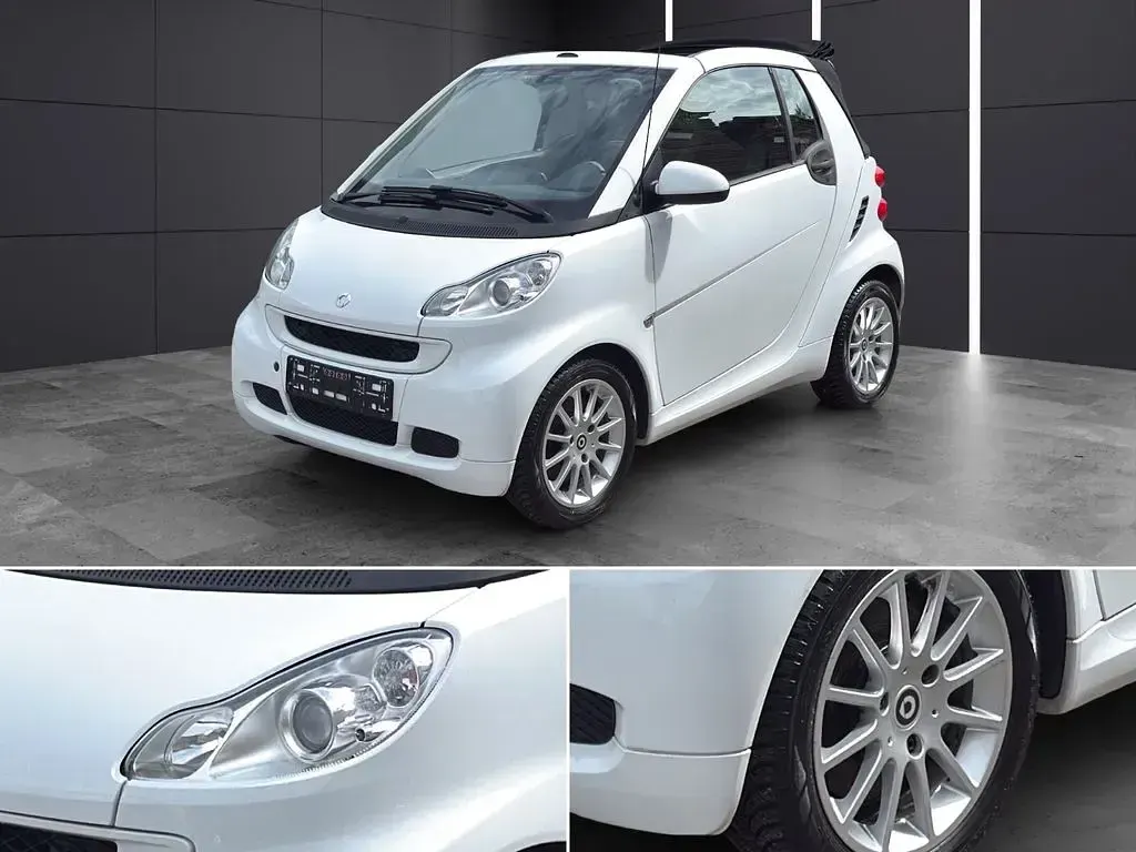 Gebraucht Smart ForTwo Cabrio Passion 71 PS (52 kW) 2011 Weiß Cabrio
