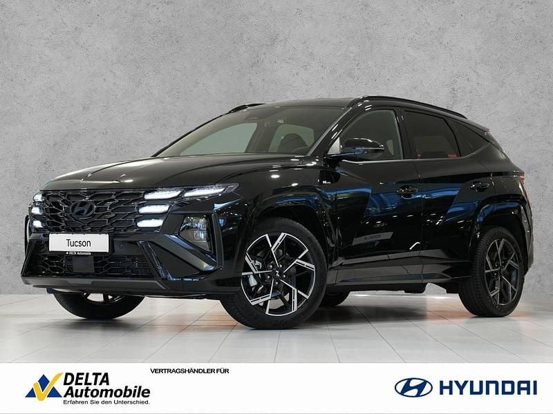 Abyss black Neu 2025 Hyundai Tucson N Line SUV | 32.990 € (Superpreis) - Bild 1/4