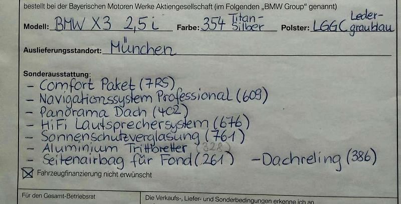 Gebraucht BMW X3 150 PS (110 kW) 2005 Blau SUV