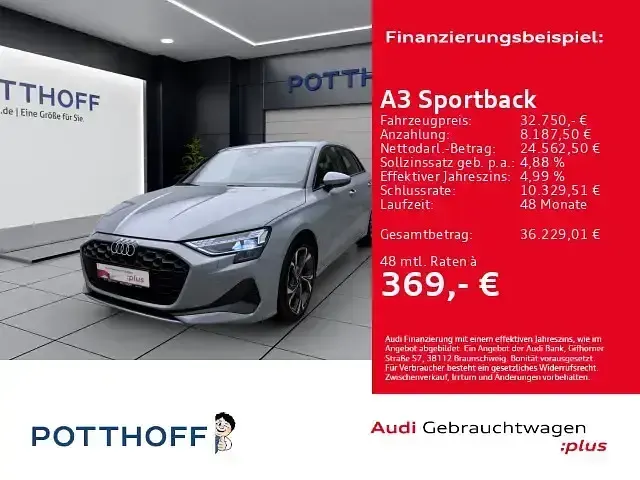 Gebraucht Audi A3 Ambiente 150 PS (110 kW) 2025 Limousine
