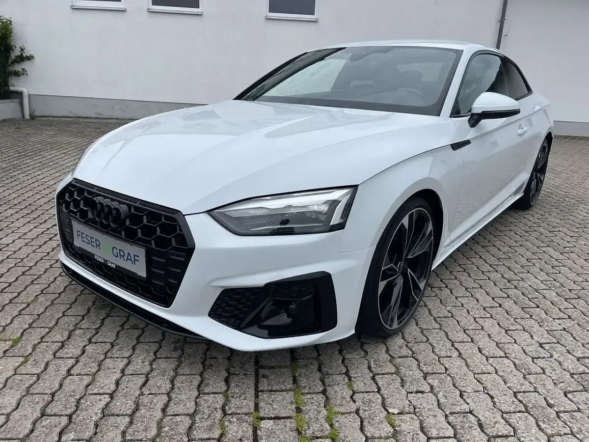 Gebraucht Audi A5 S-Line 150 PS (110 kW) 2023 Weiß Coupé