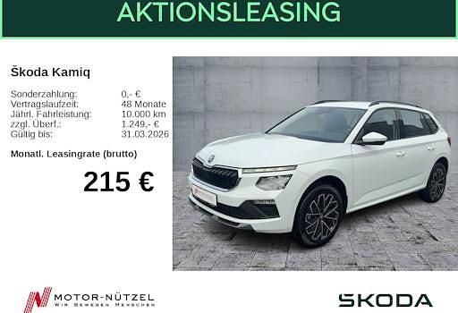 Neu Skoda Kamiq 95 PS (69 kW) 2026 Weiß SUV