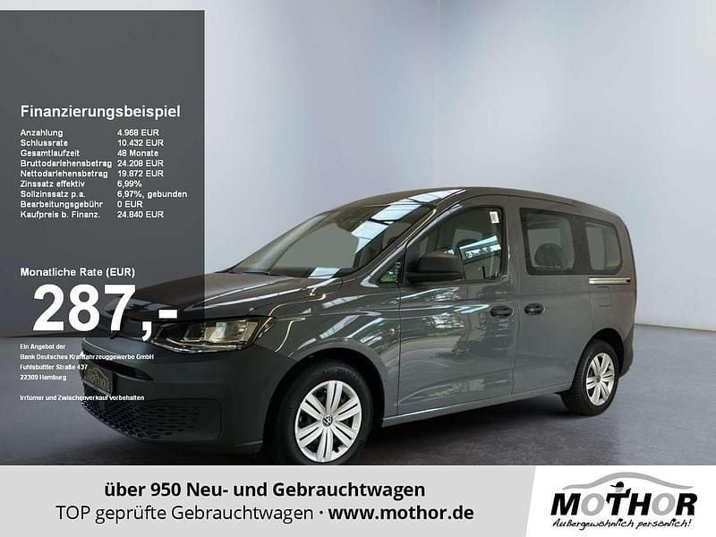 Grau Gebraucht 2022 VW Caddy Van / Kleinbus | 24.840 € (Guter Preis) - Bild 1/4