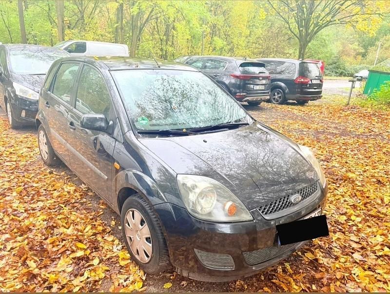 Schwarz Gebraucht 2007 Ford Fiesta Kleinwagen | 1.000 € (Fairer Preis) - Bild 1/4