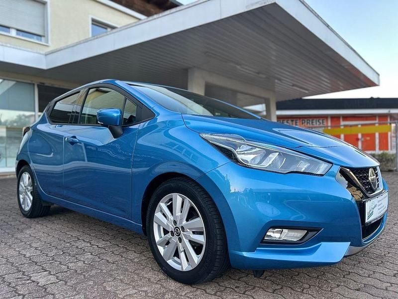 Blau Gebraucht 2020 Nissan Micra Kleinwagen | 13.990 € (Guter Preis) - Bild 1/4