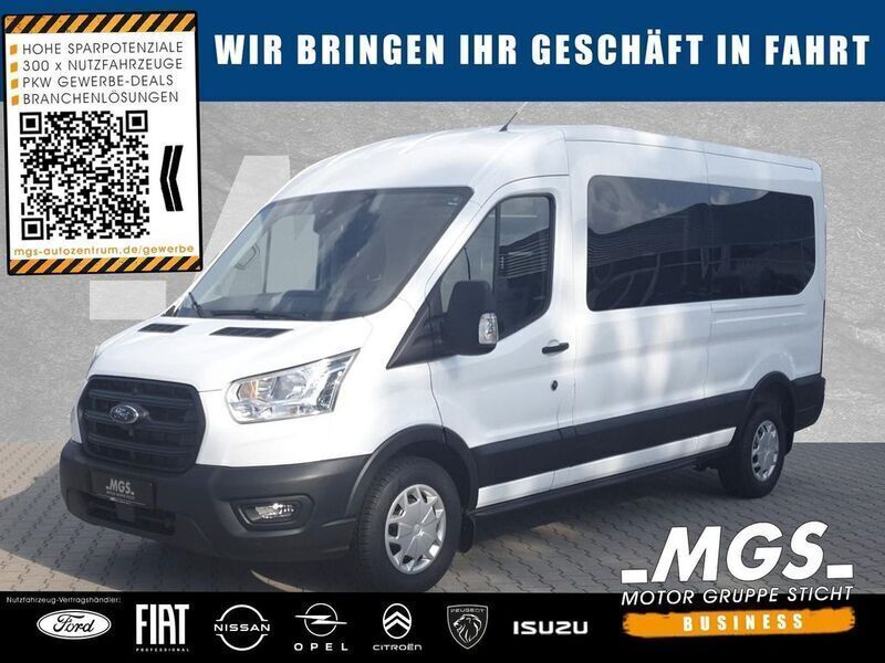 Weiß Neu 2024 Ford Transit Trend Kombi | 44.030 € - Bild 1/4