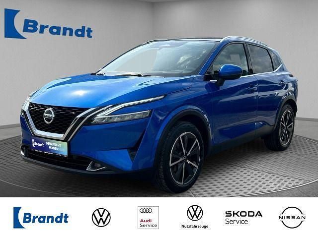 Magnetic blue (metallic) Gebraucht 2022 Nissan Qashqai Tekna SUV | 24.890 € (Fairer Preis) - Bild 1/3