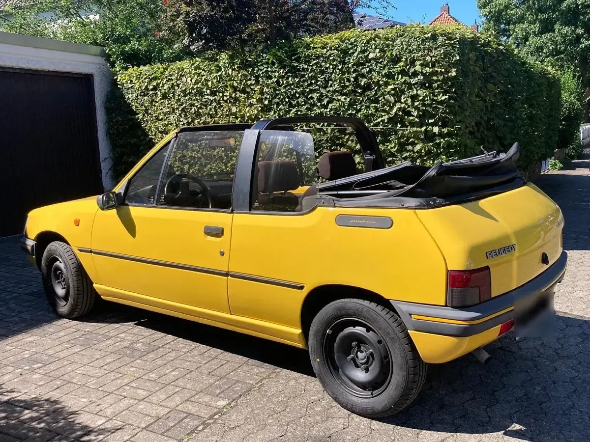 Gebraucht Peugeot 205 88 PS (64 kW) 1994 Gelb Cabrio