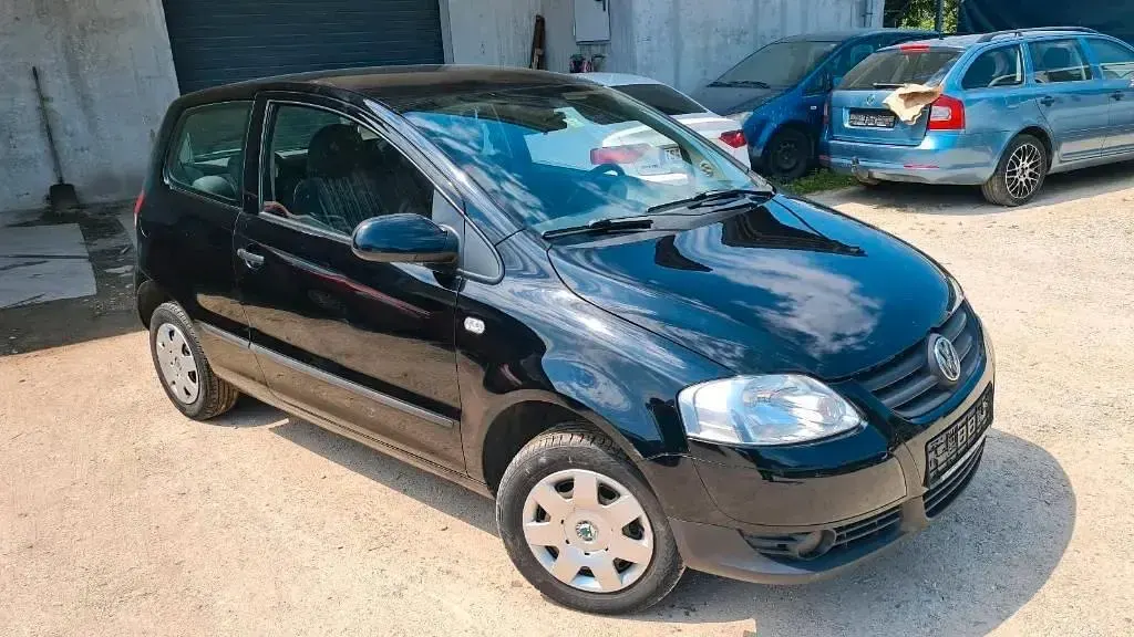 Gebraucht VW Fox 58 PS (42 kW) 2005 Schwarz Kleinwagen