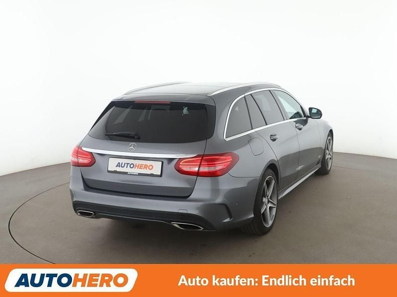 Gebraucht Mercedes C300 AMG line 245 PS (180 kW) 2016 Silber Kombi