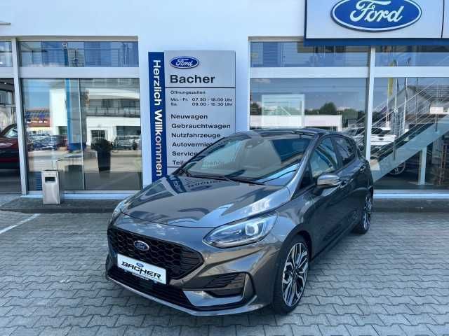 Grau Gebraucht 2023 Ford Fiesta ST-Line X Kleinwagen | 23.900 € (Teuer) - Bild 1/4