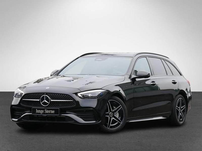 Gebraucht Mercedes C300 AMG 258 PS (189 kW) 2024 Schwarz obsidianschwarz metall Kombi