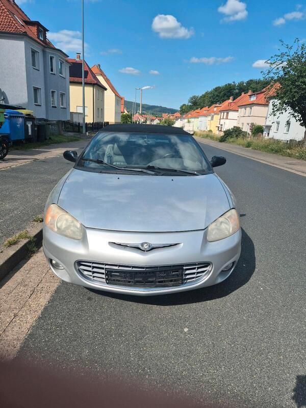 Silber Gebraucht 2002 Chrysler Sebring Cabriolet Cabrio | 1.800 € - Bild 1/4