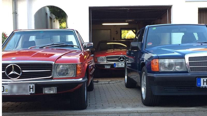 Gebraucht Mercedes 350 200 PS (147 kW) 1971 Rot Cabrio