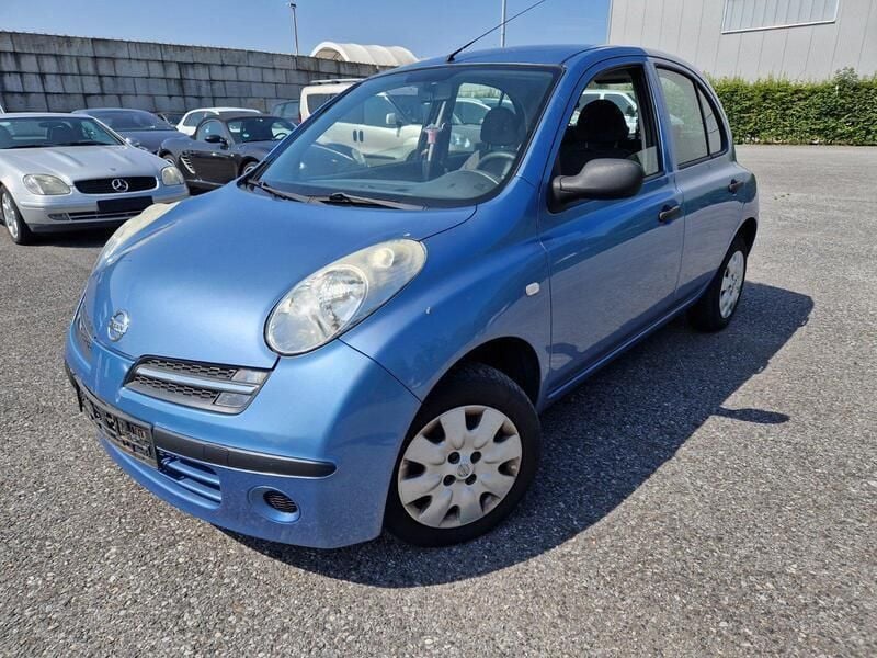 Blau Gebraucht 2006 Nissan Micra Kleinwagen | 650 € (Superpreis) - Bild 1/4