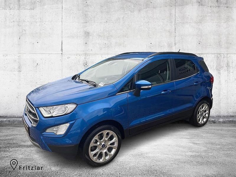 Blau Gebraucht 2022 Ford Ecosport Titanium SUV | 13.990 € (Superpreis) - Bild 1/4