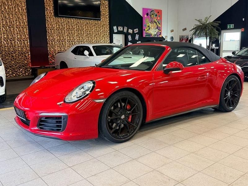 Gebraucht Porsche 911 Carrera 4S Cabriolet 420 PS (308 kW) 2016 Rot Cabrio
