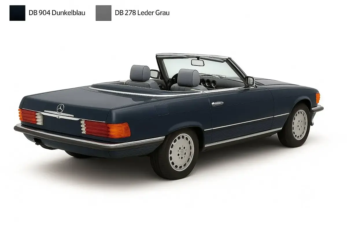 Gebraucht Mercedes 560 230 PS (169 kW) 1988 Blau Cabrio