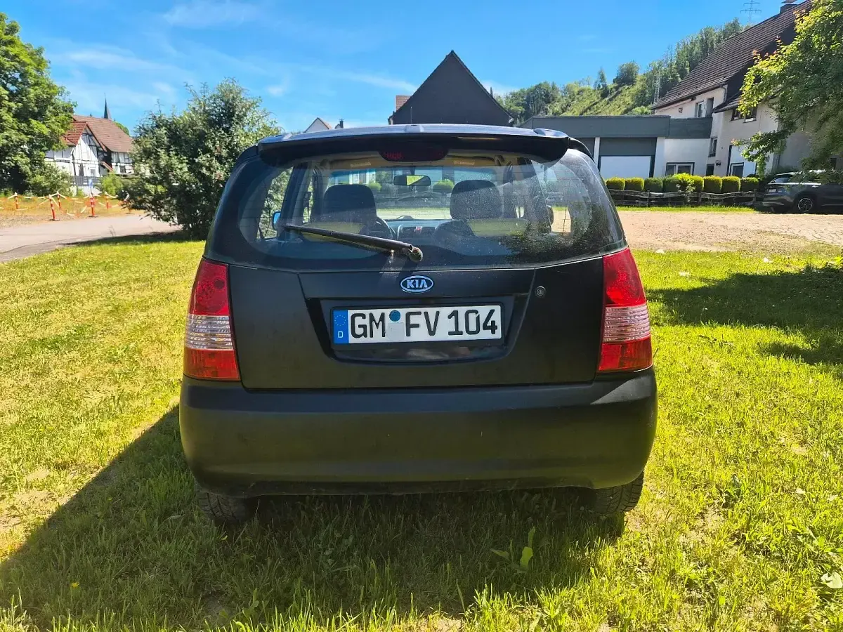 Gebraucht Kia Picanto 65 PS (47 kW) 2005 Schwarz Kleinwagen