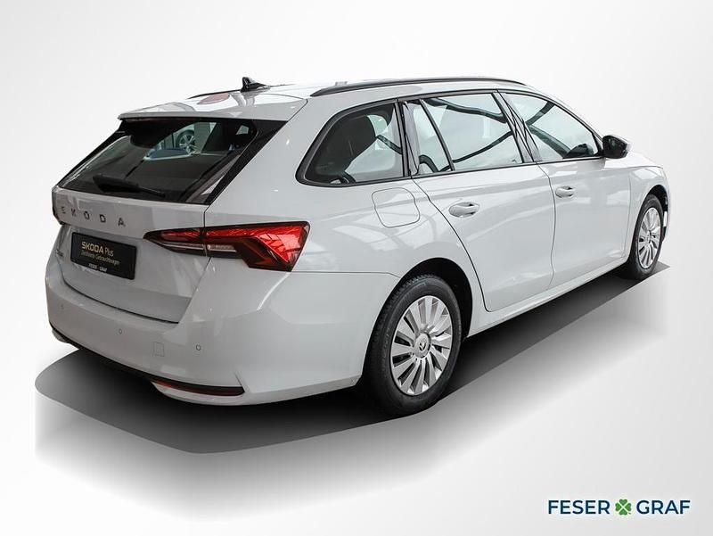 Gebraucht Skoda Octavia Essence 116 PS (85 kW) 2025 Moonweiß perleffekt Kombi