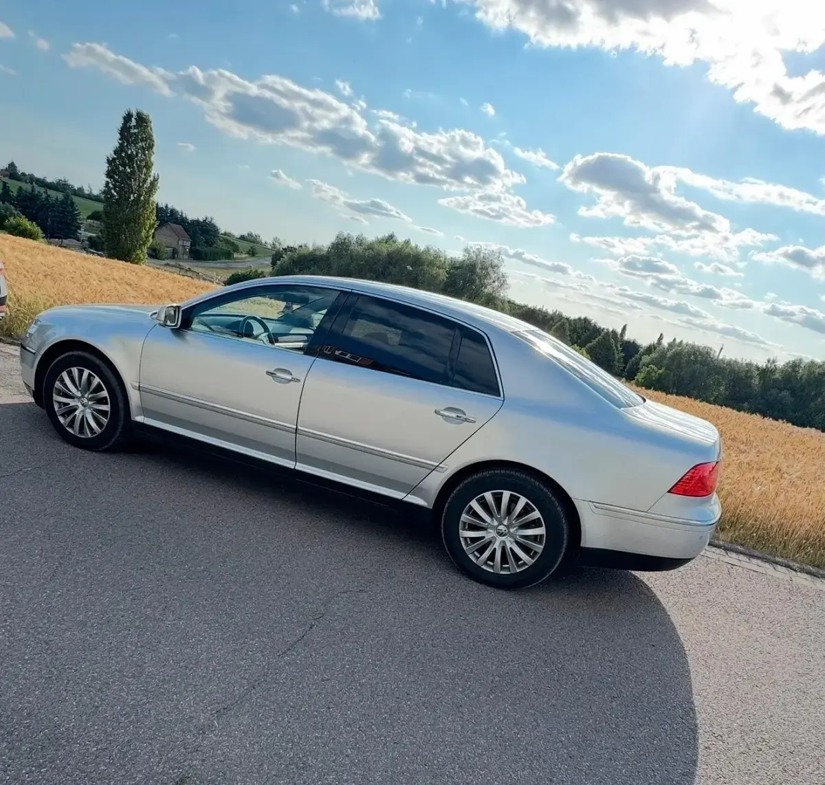 Usata VW Phaeton 224 CV (164 kW) 2007 Argento Berlina