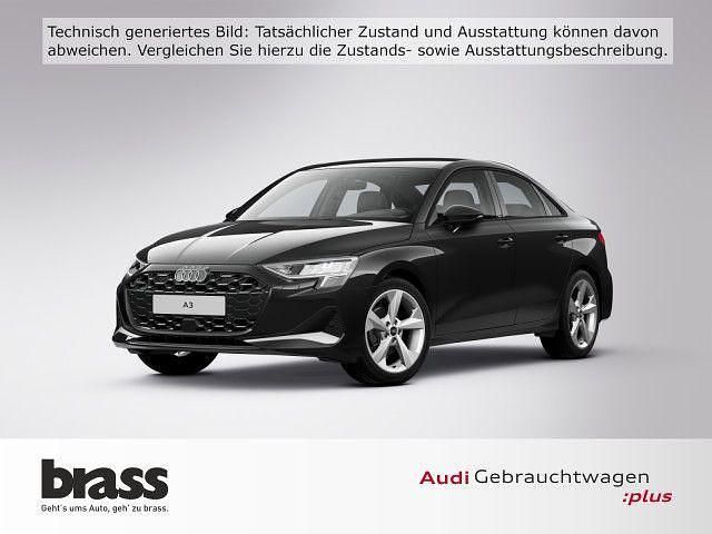 Mythosschwarz metallic Gebraucht 2025 Audi A3 Ambiente Limousine | 33.900 € (Etwas zu teuer) - Bild 1/4