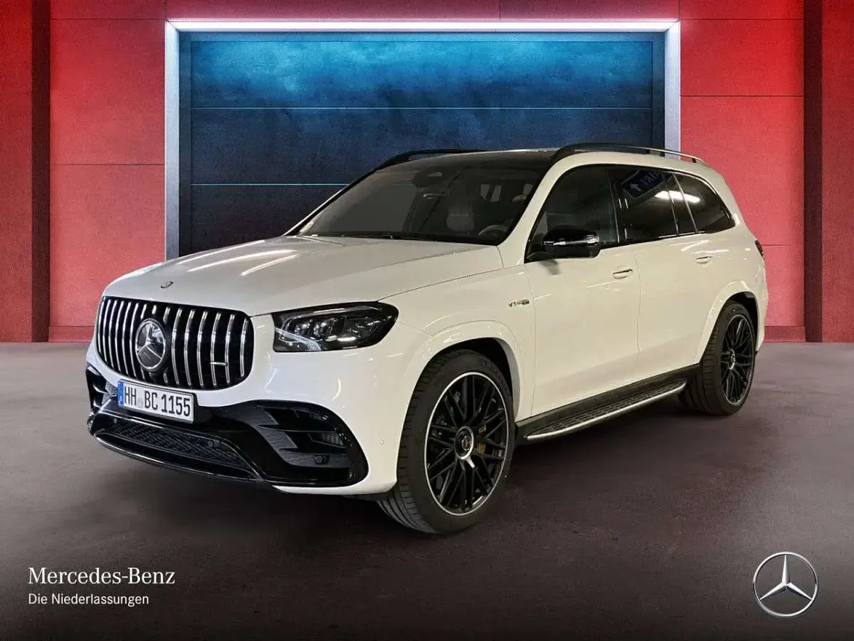 Gebraucht Mercedes GLS63 AMG Night 612 PS (450 kW) 2026 Weiß SUV