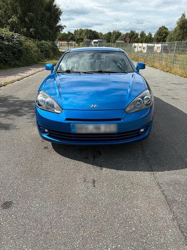 Blau Gebraucht 2007 Hyundai Coupé Coupé | 7.500 € - Bild 1/4