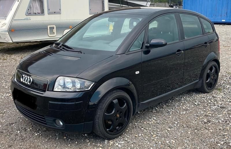 Schwarz Gebraucht 2000 Audi A2 Kleinwagen | 888 € (Fairer Preis) - Bild 1/4