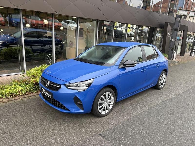 Blau Gebraucht 2022 Opel Corsa-e Edition Kleinwagen | 14.990 € (Fairer Preis) - Bild 1/4