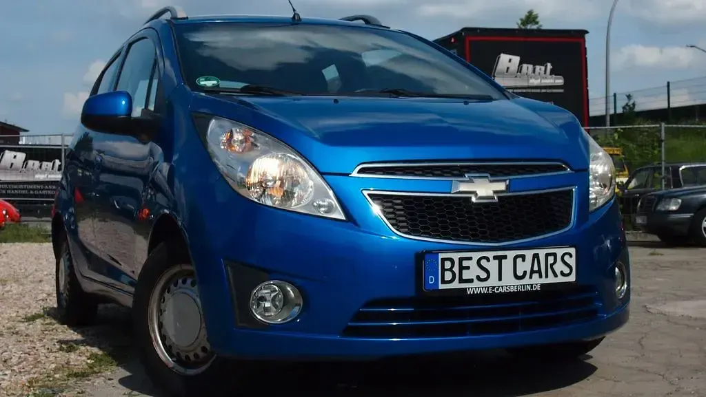 Gebraucht Chevrolet Spark LS 82 PS (60 kW) 2011 Blau Kleinwagen