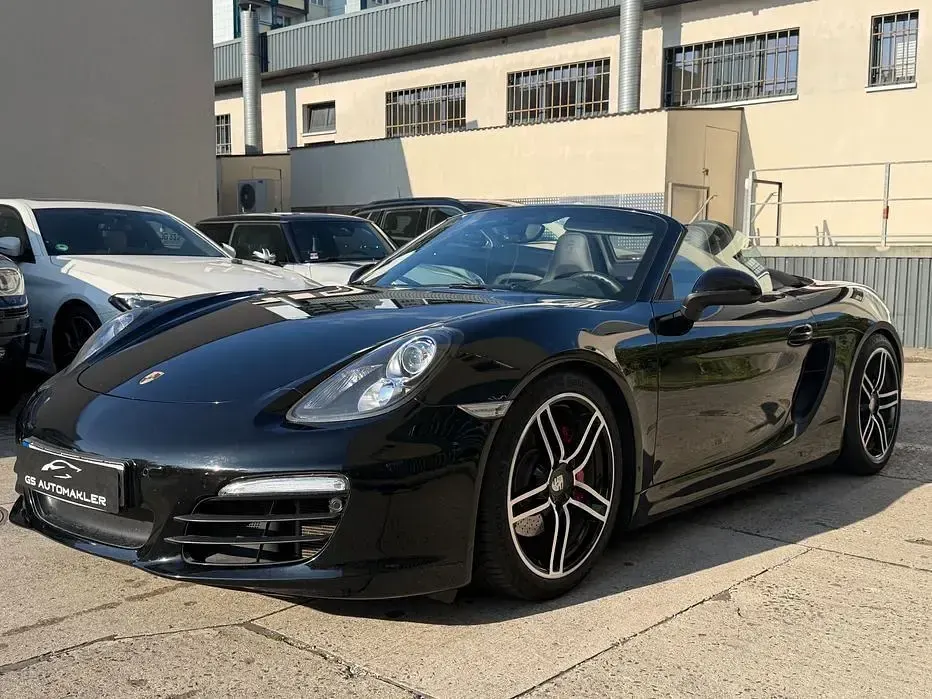 Gebraucht Porsche Boxster S 315 PS (231 kW) 2014 Tiefschwarz Cabrio
