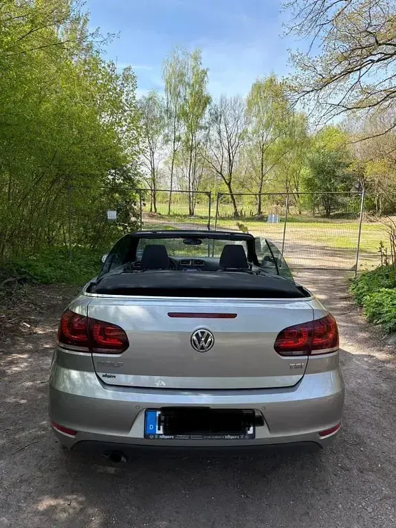 Gebraucht VW Golf Cabriolet 77 PS (56 kW) 2012 Silber Cabrio