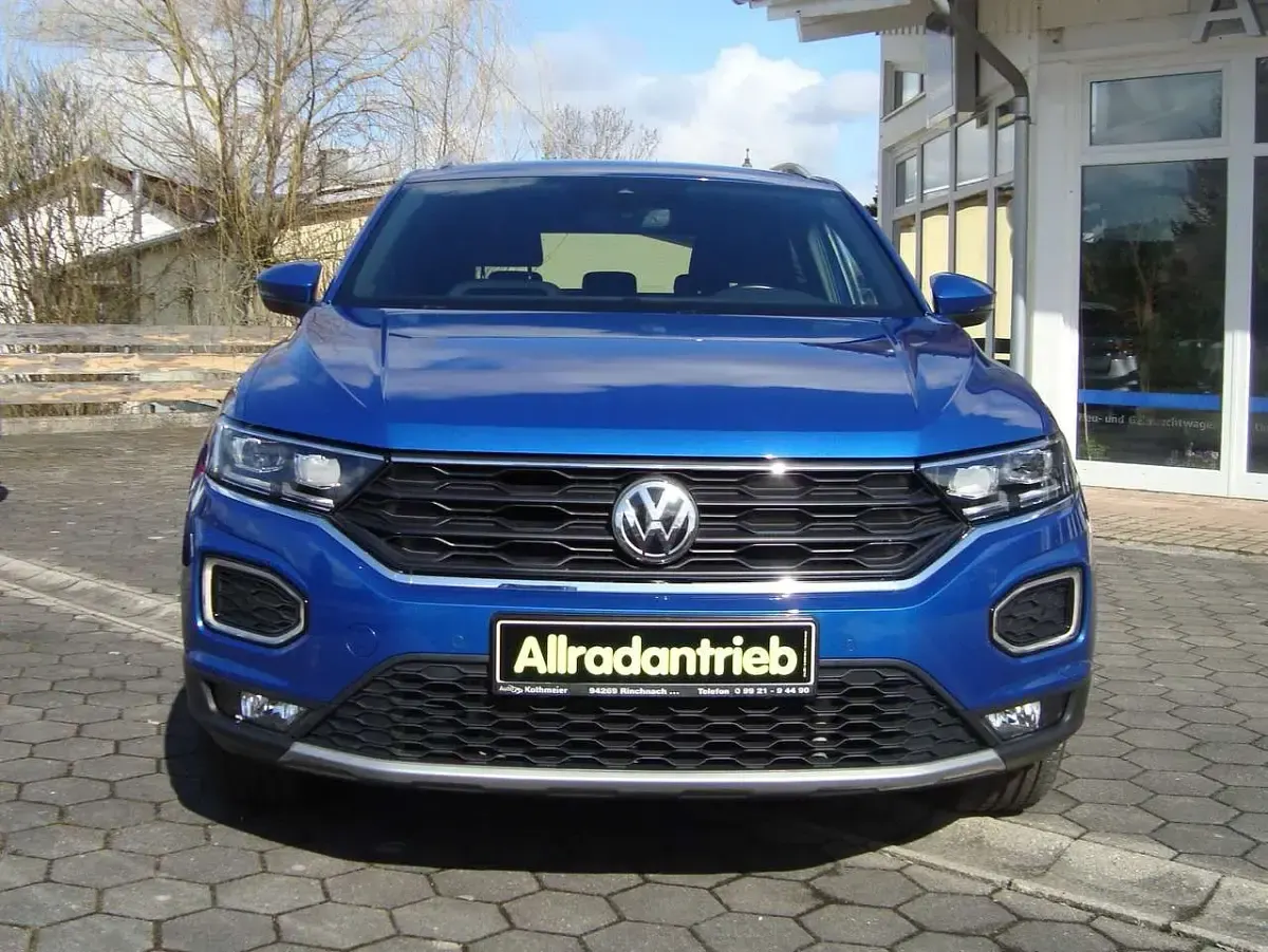 Gebraucht VW T-Roc Sportline 190 PS (139 kW) 2019 Ravennablau metallic SUV