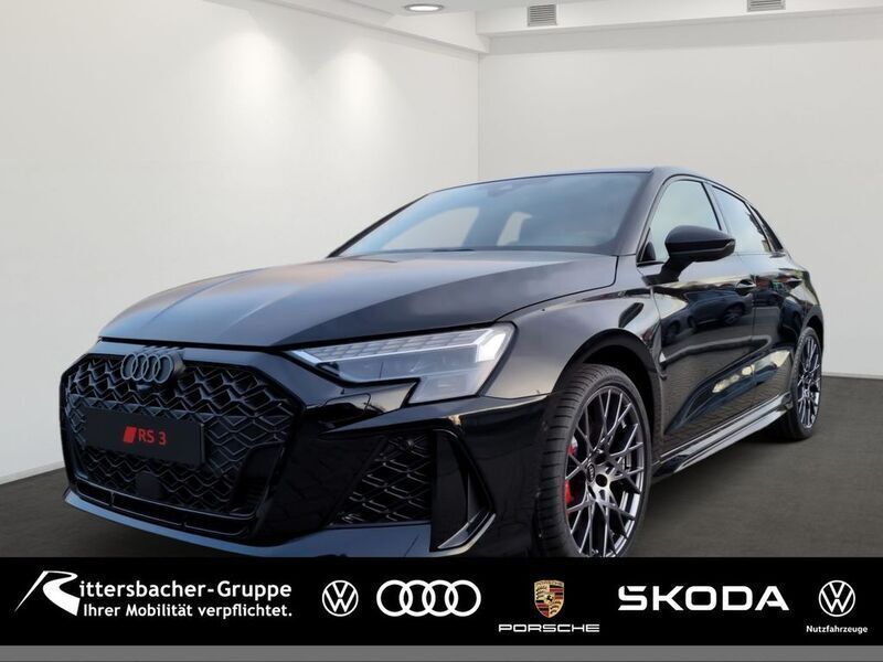 Schwarz Neu 2024 Audi RS3 Sportback Sport Kleinwagen | 72.352 € (Guter Preis) - Bild 1/4